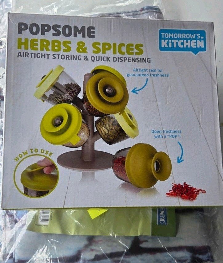 Tomorrow's Kitchen Popsome Kruidenrek - Nieuw in verpakking, Huis en Inrichting, Keuken | Keukenbenodigdheden, Ophalen of Verzenden