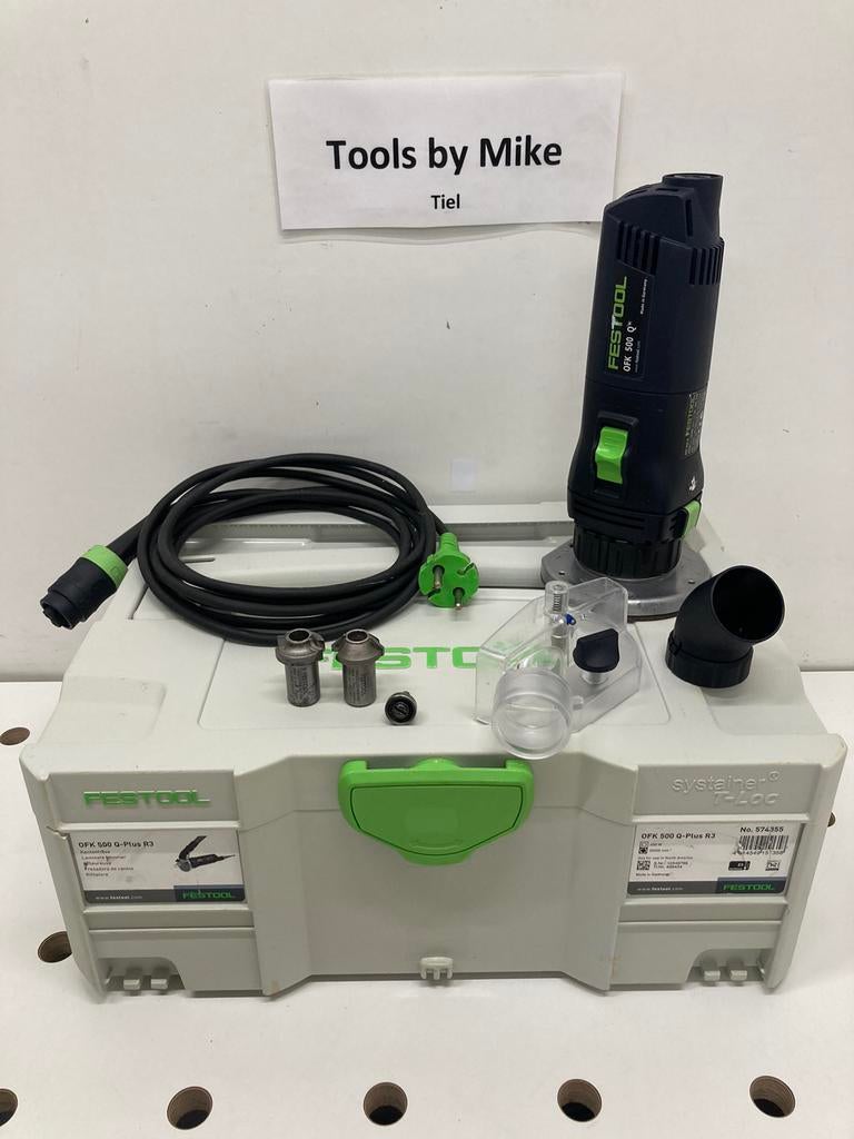 Festool ofk500q kantenfrees machine, Doe-het-zelf en Verbouw, Ophalen, Gebruikt, Elektrisch, Bovenfrees