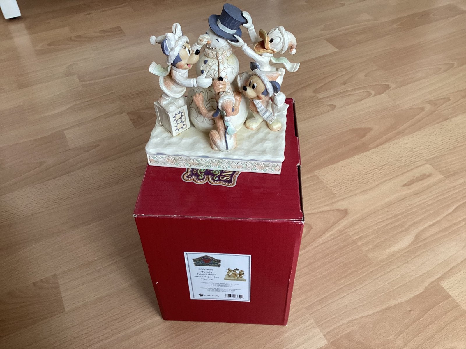 Disney traditions white woodland frosty friendship, Ophalen of Verzenden, Zo goed als nieuw, Beeldje of Figuurtje