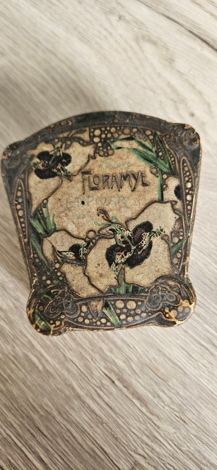 Antieke Floramye L.T. Piver poederdoosje, Ophalen of Verzenden