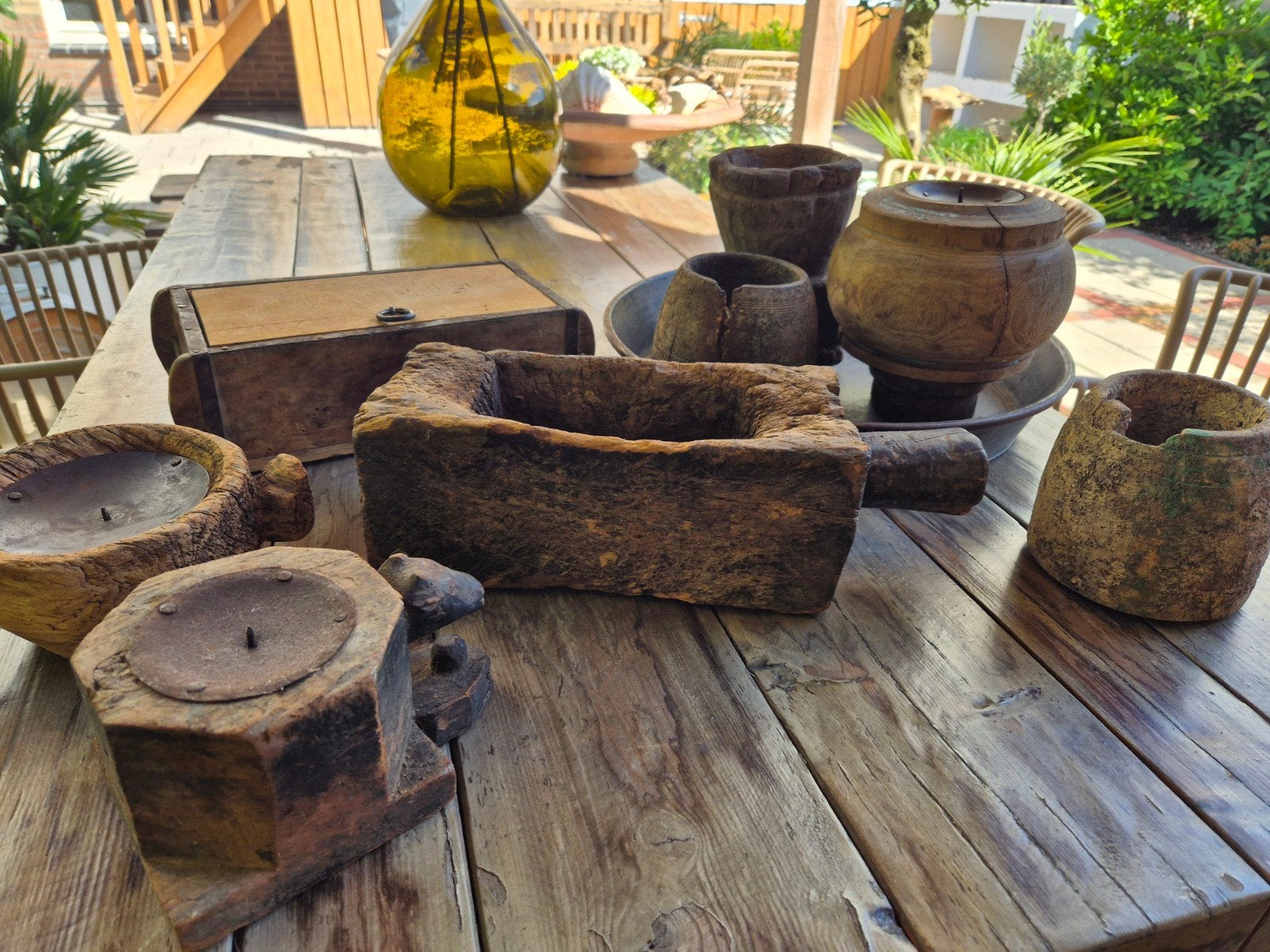 Prachtige set/ partij stoere sobere landelijke woonaccessoir, Huis en Inrichting, Woonaccessoires | Overige, Ophalen of Verzenden