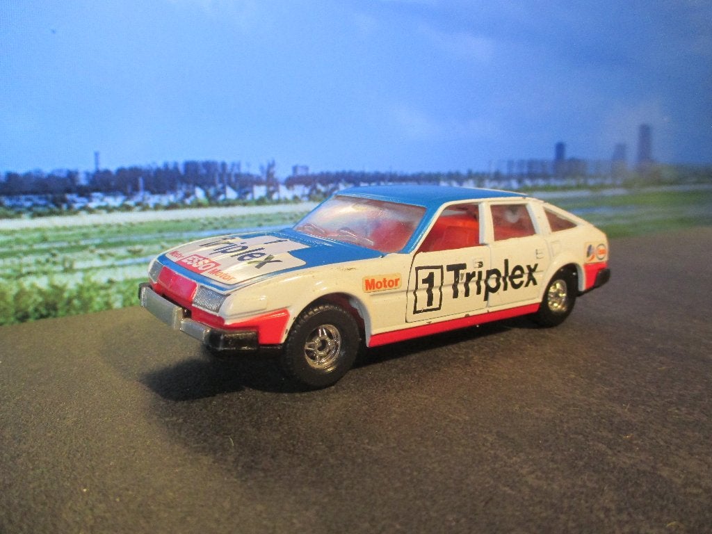 1:36 Rover 3500 SD1 - Corgi Triplex Racing, Hobby en Vrije tijd, Ophalen of Verzenden, Gebruikt, Auto, Overige merken