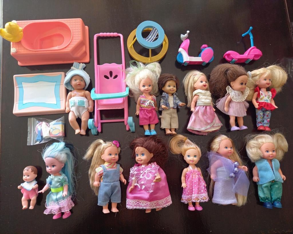Evi, simba, Mattel popjes. Vanaf €2,50 per stuk, Kinderen en Baby's, Speelgoed | Poppen, Ophalen of Verzenden, Zo goed als nieuw