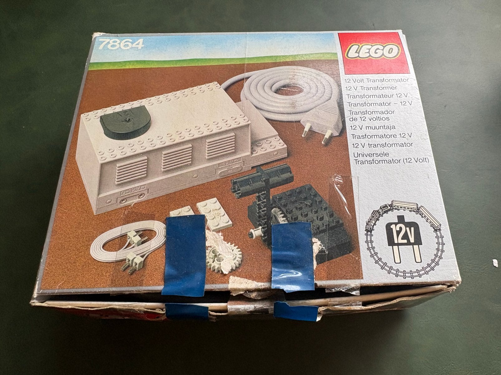 Lego 12v treim transformator set 7864, Kinderen en Baby's, Speelgoed | Duplo en Lego, Lego, Lego, Verzenden, Zo goed als nieuw