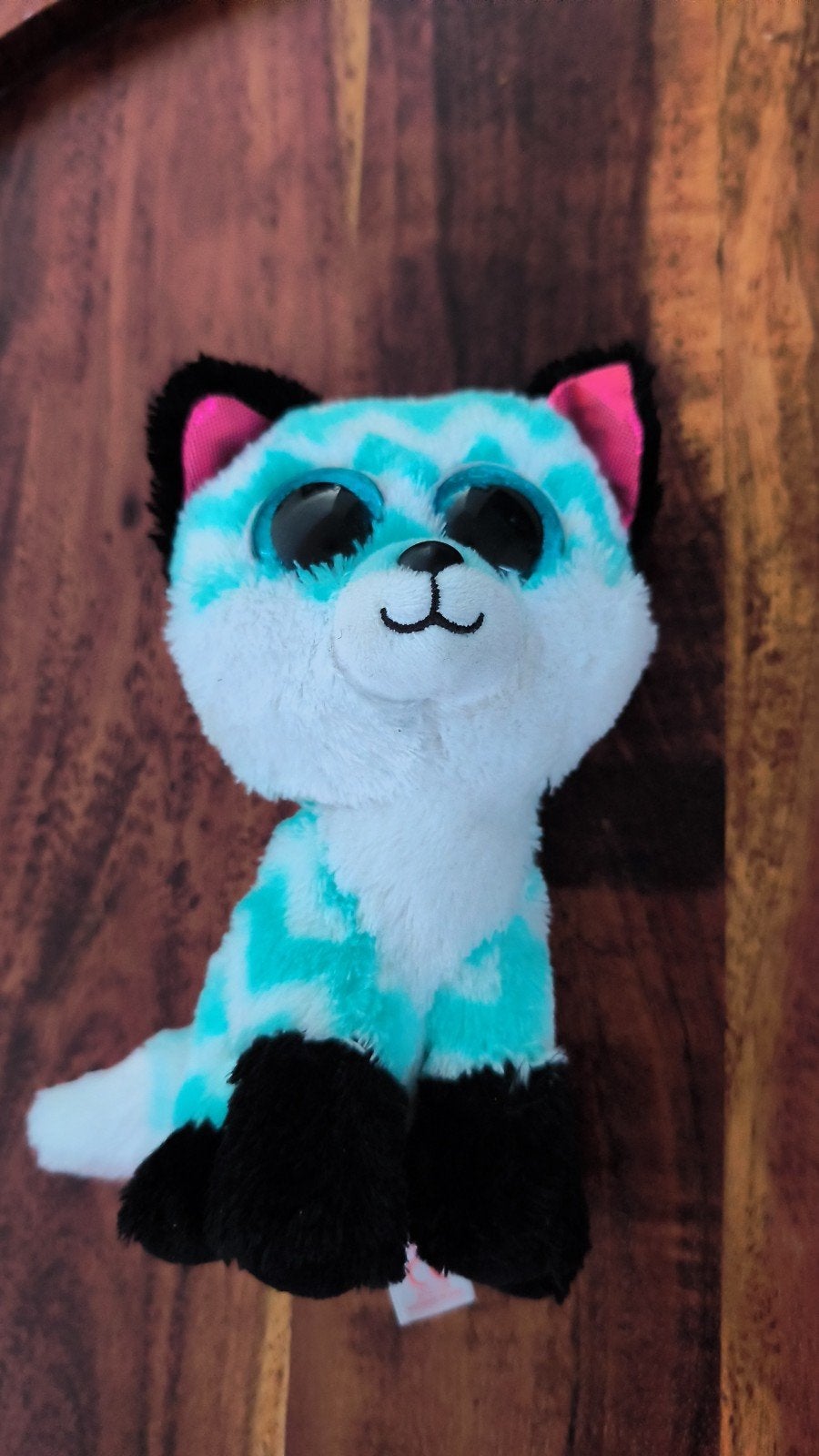 Ty Beanie Boo Kat, Verzenden, Kat, Klein (minder dan 20 cm), Wit