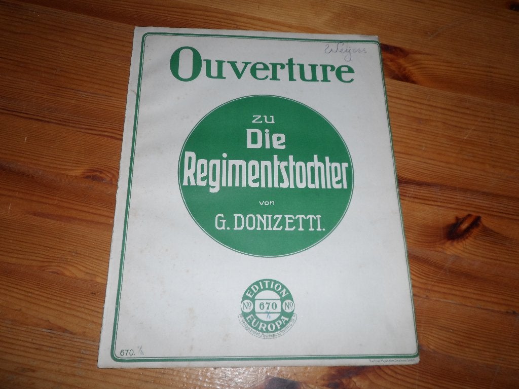 G. Donizetti, Piano, Gebruikt, Ophalen of Verzenden, Artiest of Componist