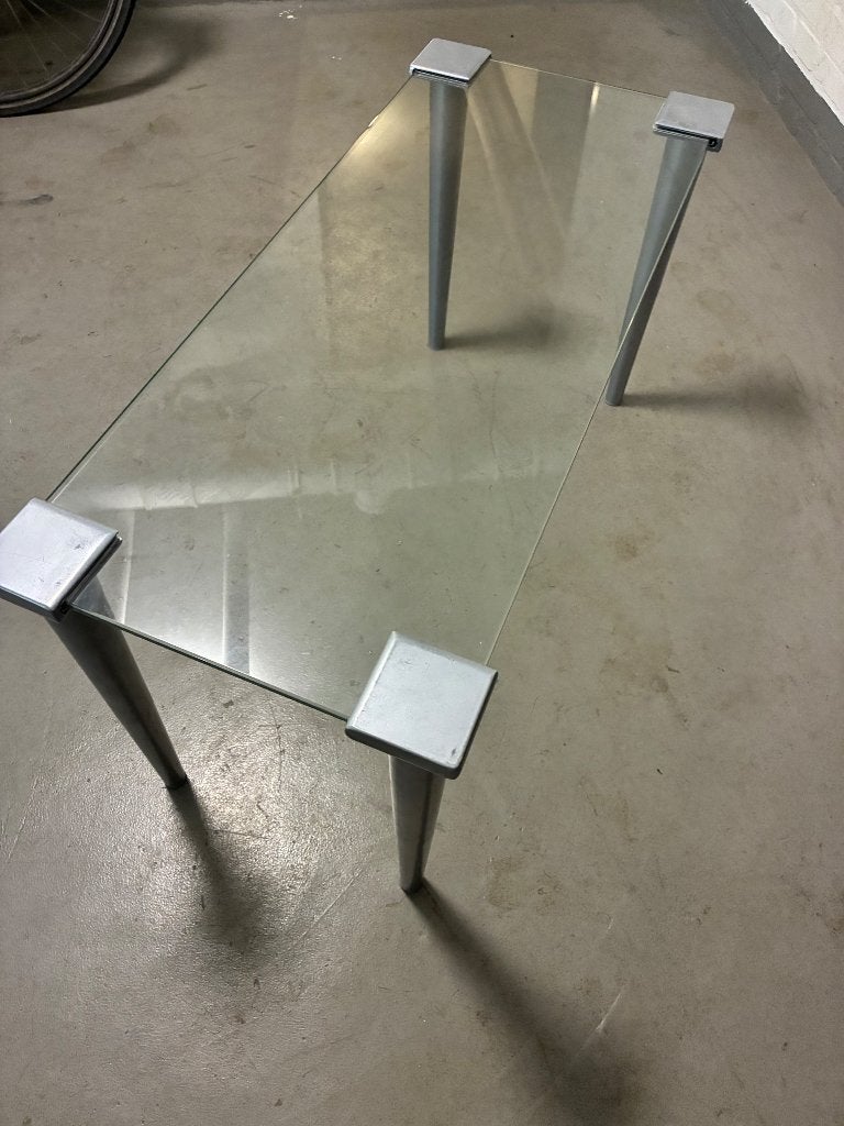 Tafel, Ophalen, Gebruikt, 50 tot 100 cm, Glas