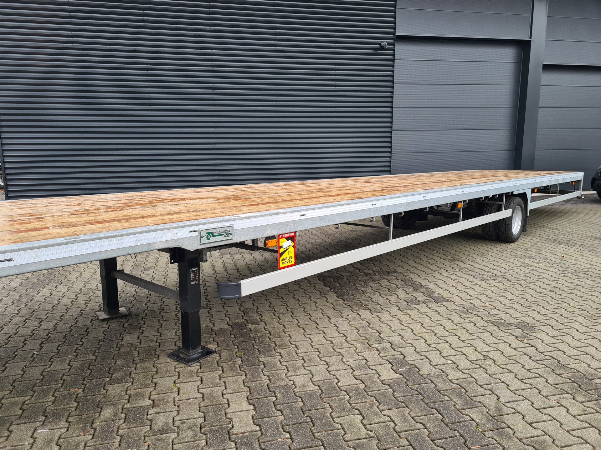 VELDHUIZEN P34-4 Veldhuizen P34-4 BE - oplegger (bj 2022), Overige brandstoffen, Origineel Nederlands, Bedrijf, Aanhangers en Opleggers