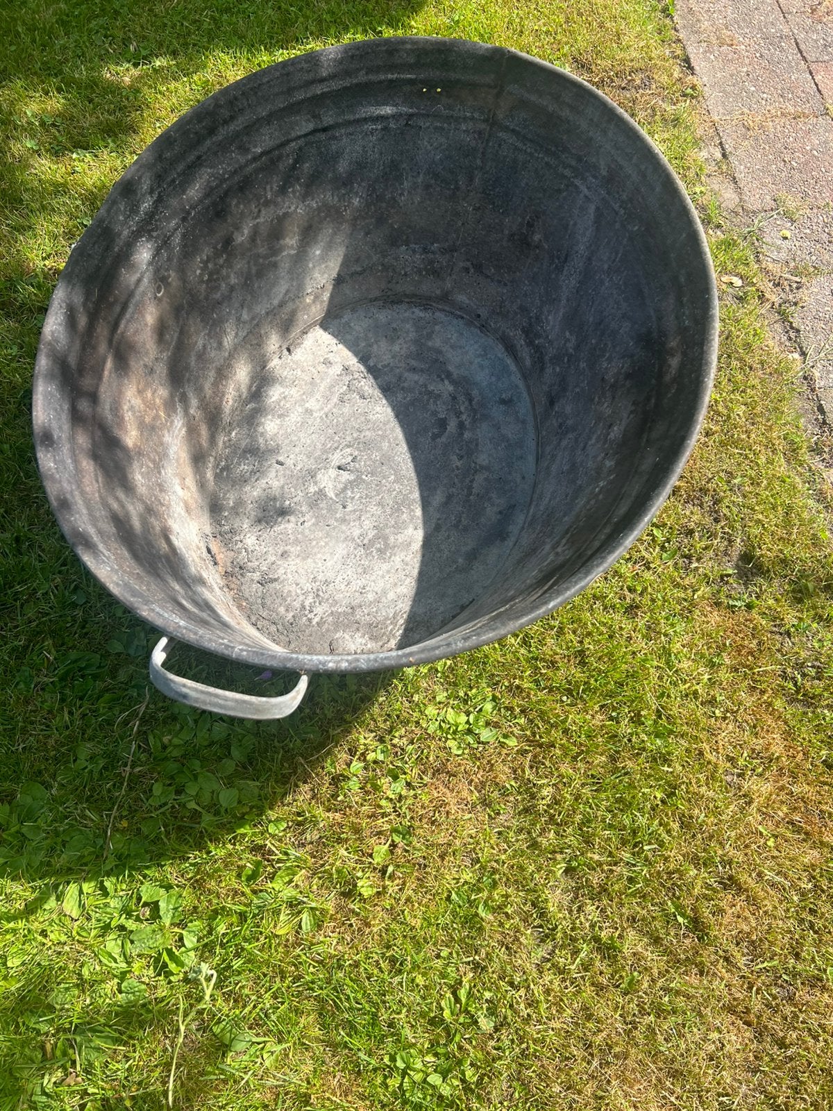 Zinken tuin teil 73x58x35cm H, Ophalen, Zo goed als nieuw