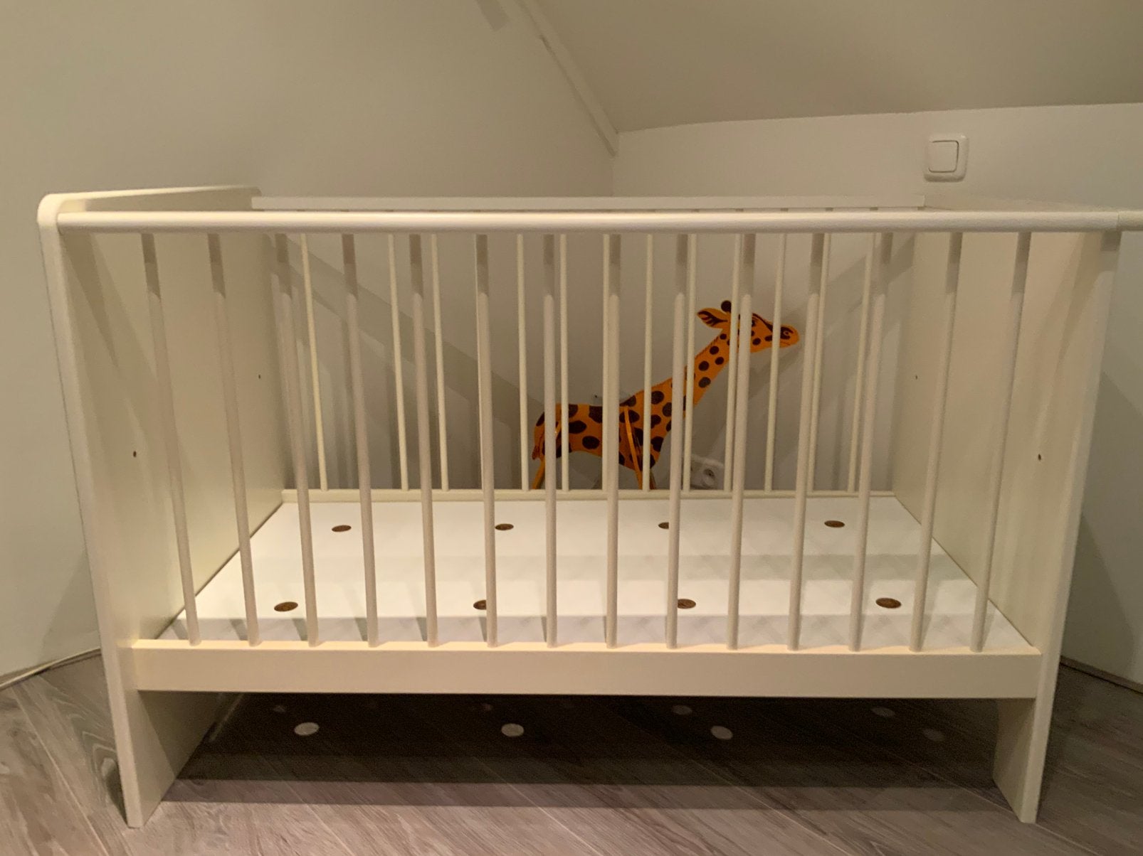 Babybedje - babyledikantje vintage, Ophalen, Gebruikt, Ledikant