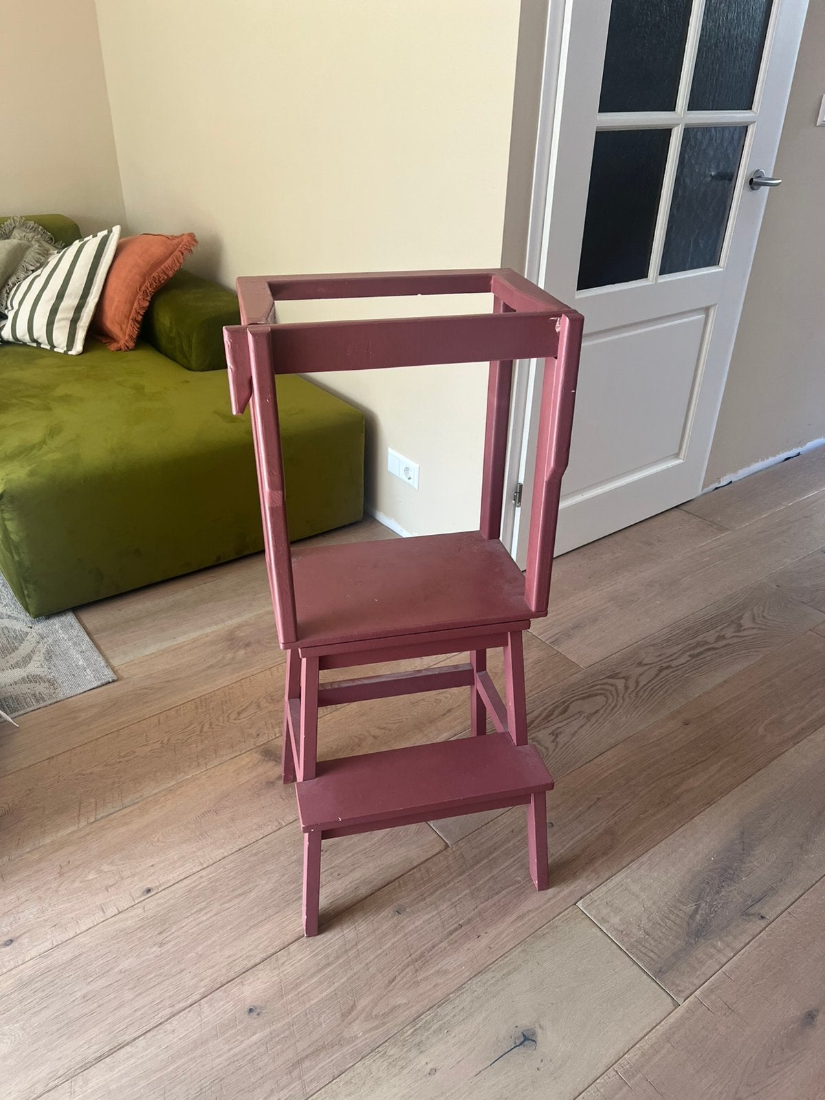 Trapje zelfgemaakt leertoren Bekvam IKEA, Ophalen, Zo goed als nieuw, Overige typen