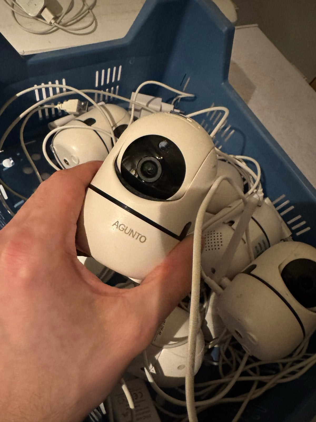 8 Draadloze Camera's met SD Kaarten en Adapters, Audio, Tv en Foto, Videobewaking, Ophalen, Gebruikt, Binnencamera