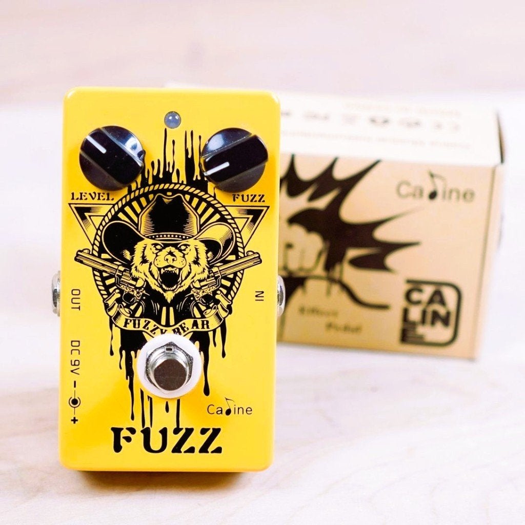 Caline Fuzzy Bear Fuzz Guitar Pedal, Ophalen of Verzenden, Zo goed als nieuw, Distortion, Overdrive of Fuzz