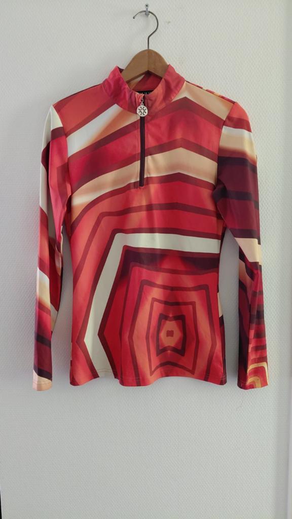 QUUR Sportshirt met rits - Maat S, QUUR, Ophalen of Verzenden, Zo goed als nieuw, Maat 36 (S)