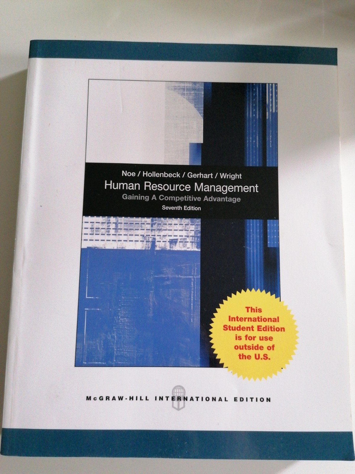 Human Resource Management - Zevende Editie, Zo goed als nieuw, Gamma, Noe / Hollenbeck / Gerhart / Wright, HBO