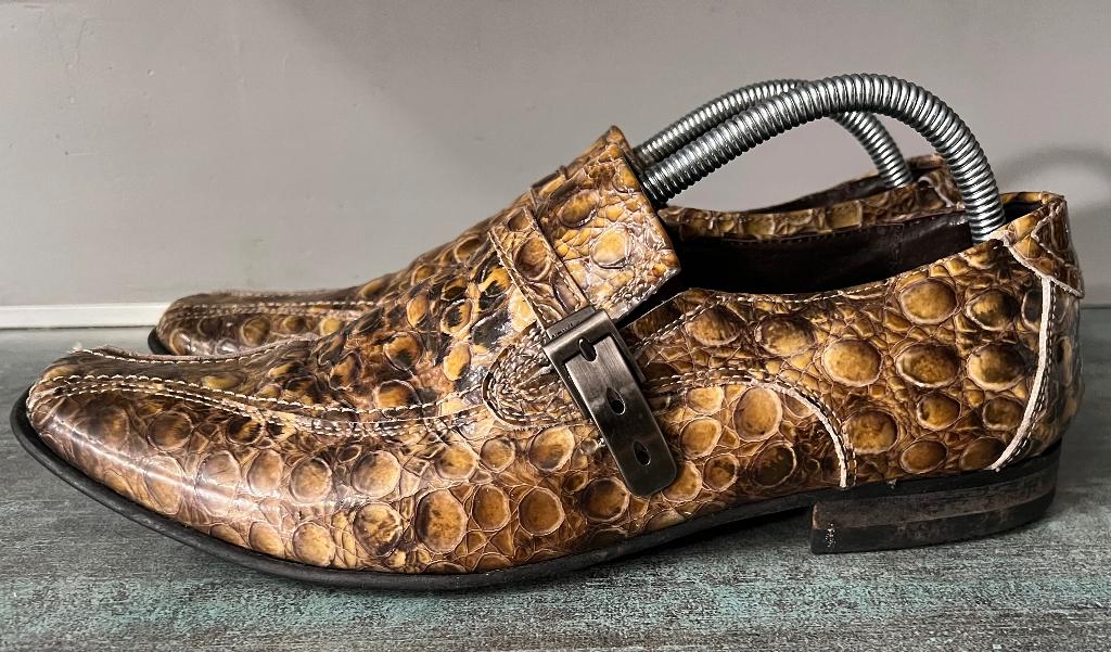 New Rock. Leren schoenen. Mt 43., Overige kleuren, Zo goed als nieuw, New Rock, Ophalen of Verzenden