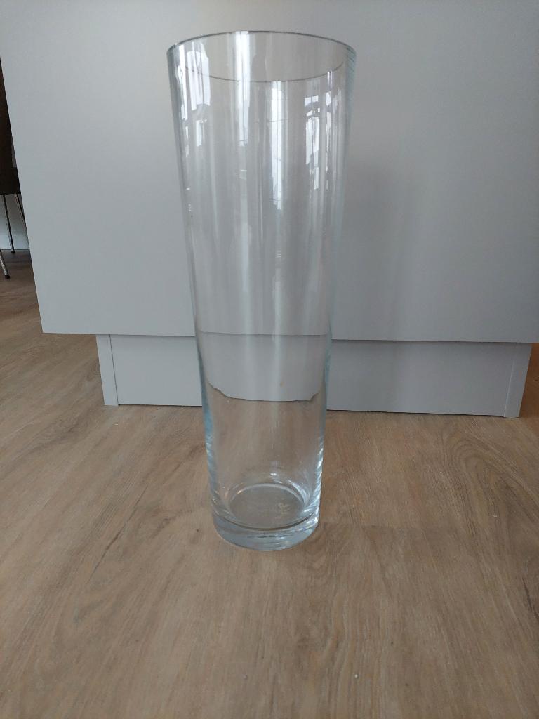 Vaas, Huis en Inrichting, Ophalen, Overige kleuren, 50 tot 75 cm, Glas