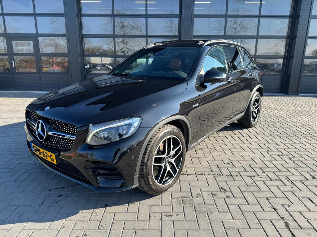 Mercedes-Benz GLC 43 AMG / Pano / Leder (bj 2016, automaat), Auto's, Automaat, Gebruikt, 367 pk, Vierwielaandrijving