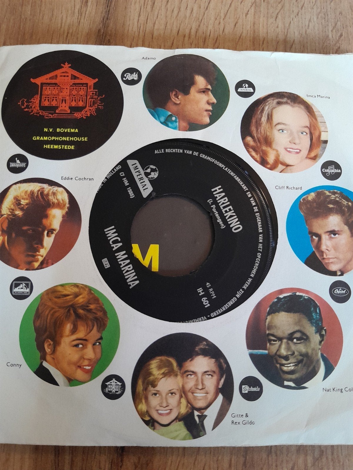 imca marina 7 inch harlekino, Ophalen of Verzenden, Zo goed als nieuw, Pop
