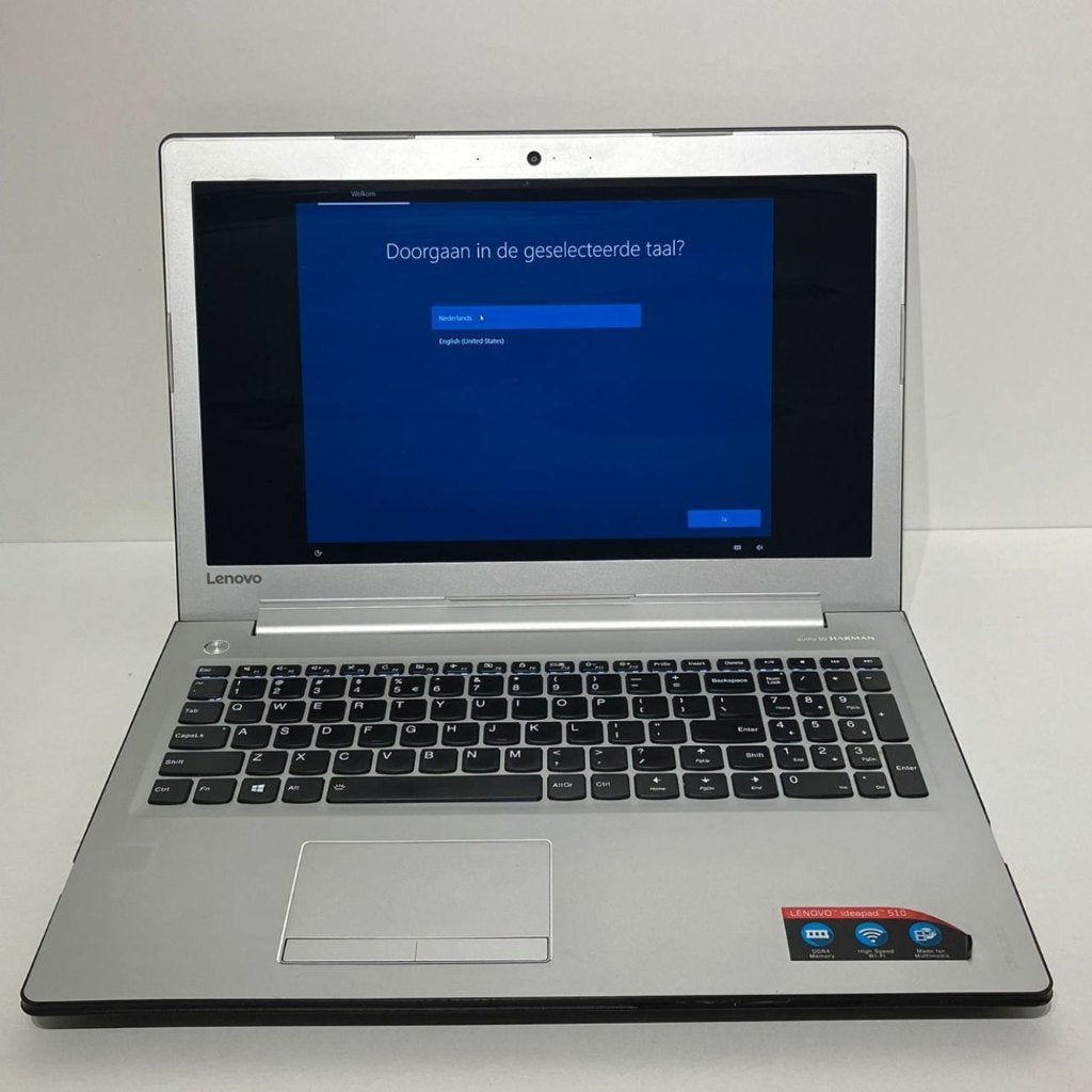 Lenovo ideapad 510-15ISK 15inch Lasptop incl. Lader, Ophalen of Verzenden, Nieuw