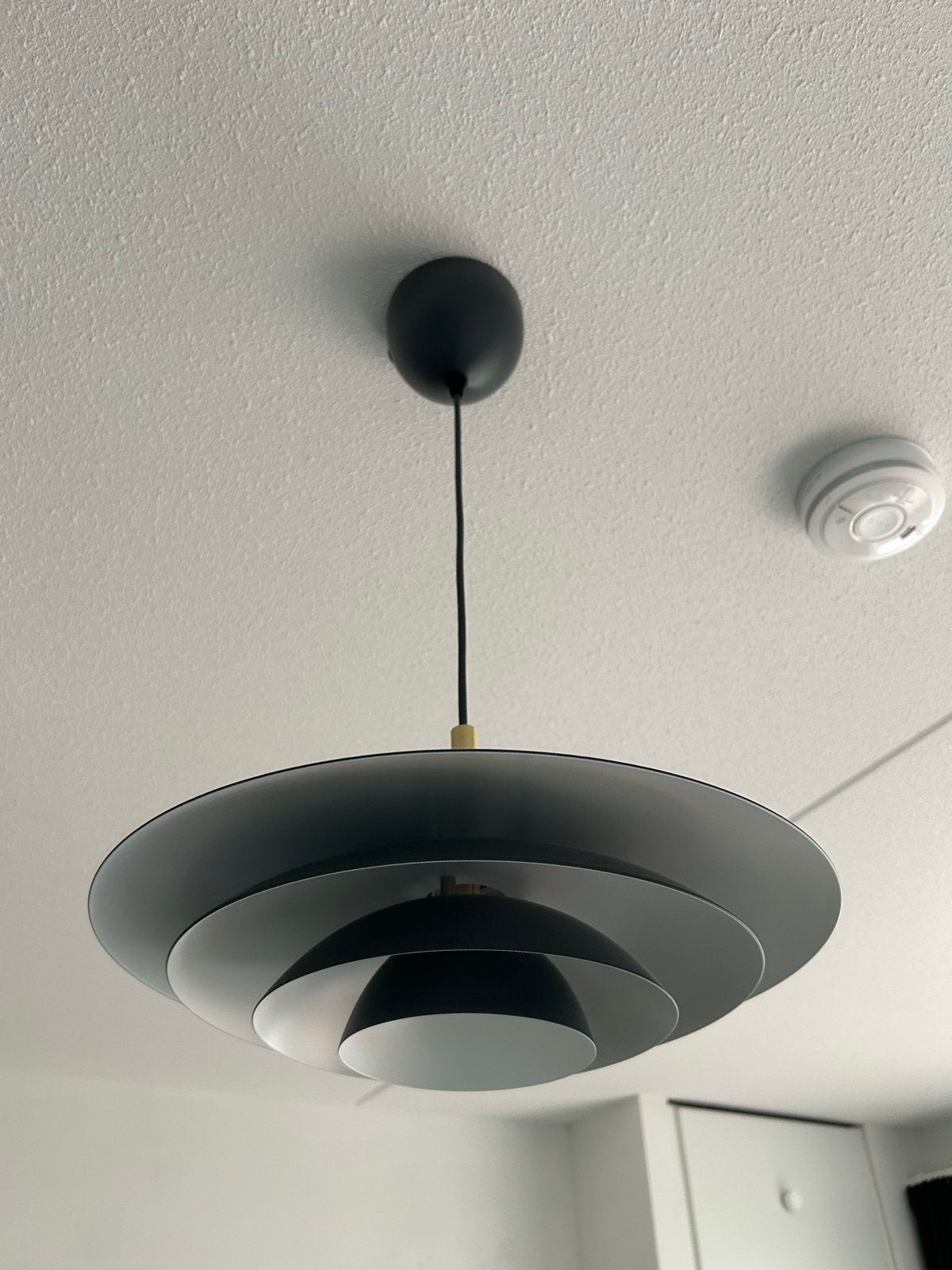Hanglamp Nordlux Bretagne blauwgrijs, Huis en Inrichting, Ophalen, Zo goed als nieuw, Metaal, Modern