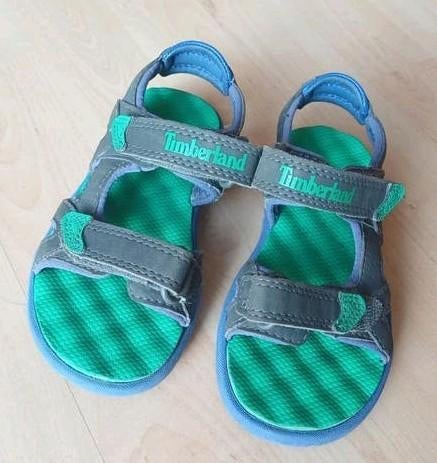 Mooie Timberland sandalen maat 25, Ophalen, Zo goed als nieuw, Jongetje, Schoentjes