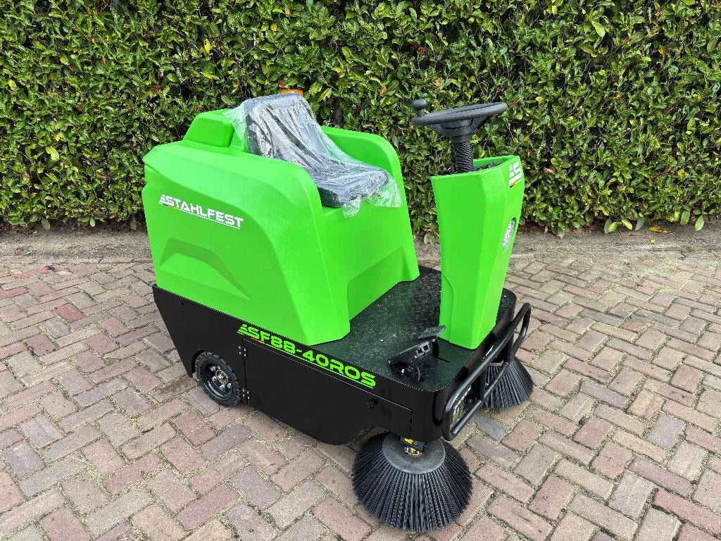 elektrische zit-veegmachine SF88-40ROS, Ophalen, Nieuw, Stahlfest