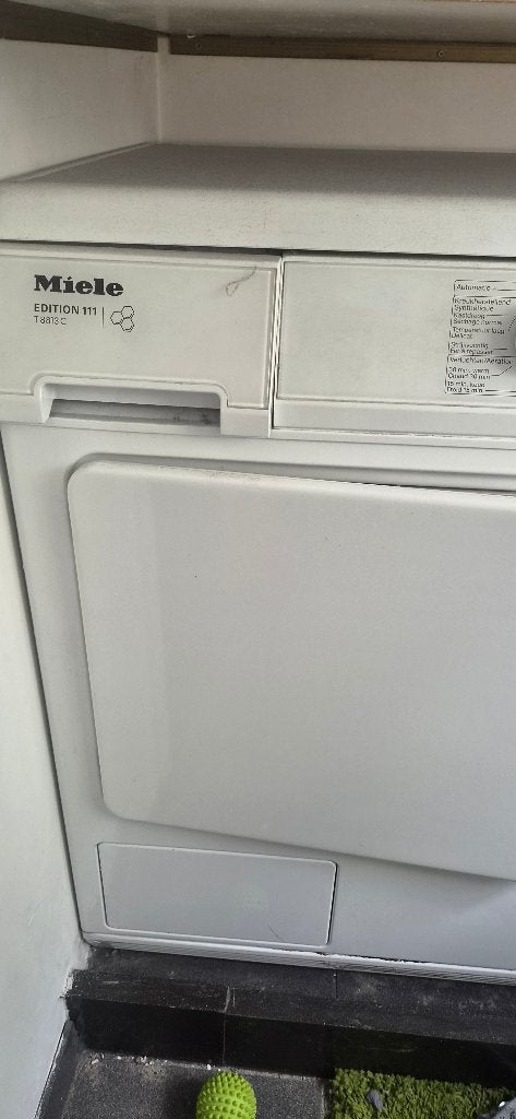 miele droger, Witgoed en Apparatuur, Wasdrogers, 6 tot 8 kg, Gebruikt, Ophalen of Verzenden, Voorlader