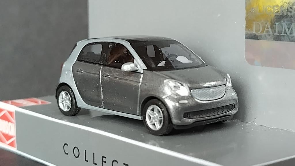 Smart Forfour 1:87 H0 Busch Pol, Overige merken, Busch Gmbh, Auto, Verzenden
