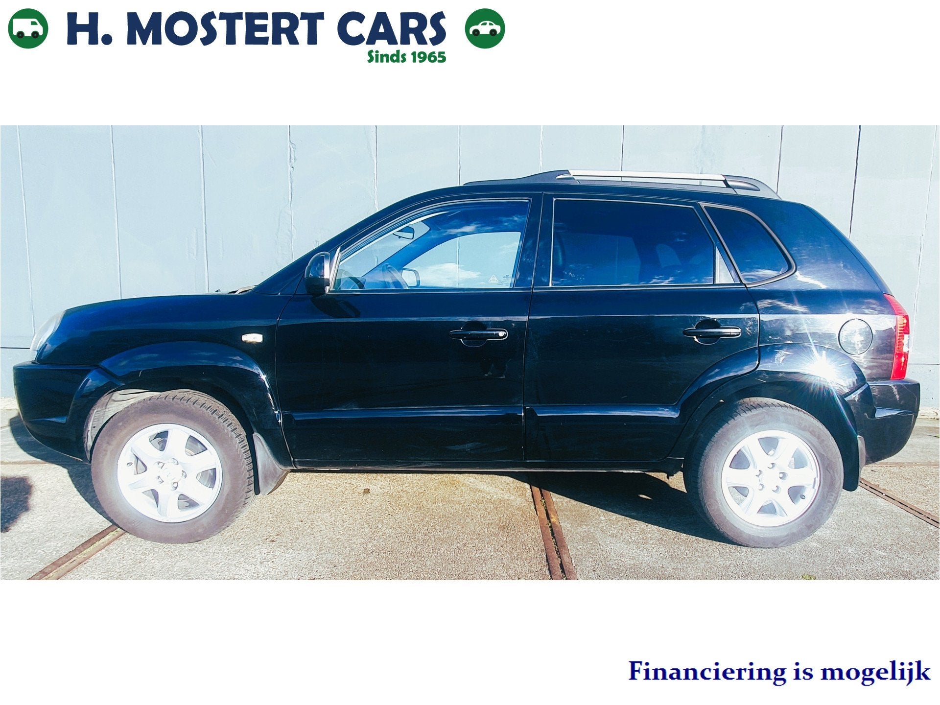 Hyundai Tucson 2.0i Style Supreme * APK * AIRCO * NIEUWE BAN, Auto's, Stof, Gebruikt, 4 cilinders, Zwart