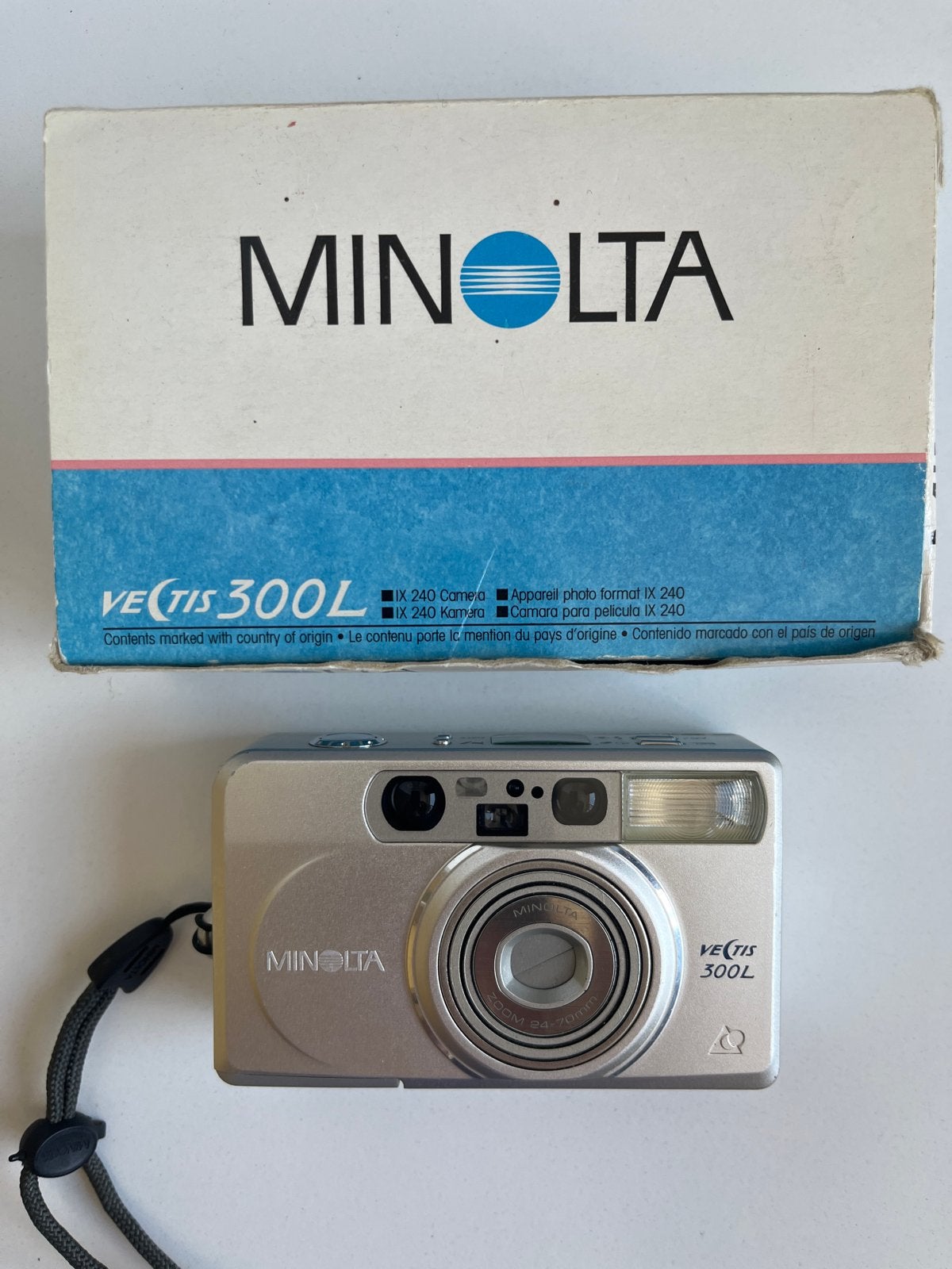 Minolta Vectis 300L APS Compact Camera - Zo goed als nieuw, Ophalen of Verzenden, Zo goed als nieuw, Compact, Minolta
