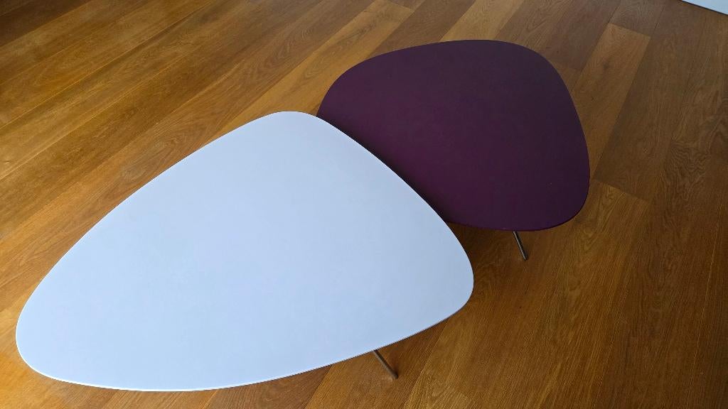 Leolux Liliom salontafels, Gebruikt, 50 tot 100 cm, 50 tot 100 cm, Minder dan 50 cm