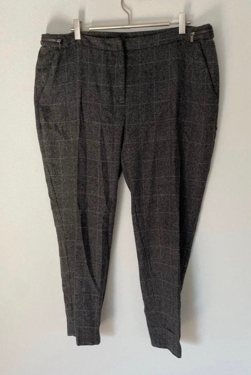 Dames pantalon broek. Maat 44, Verzenden, Maat 42/44 (L), Zo goed als nieuw, Grijs