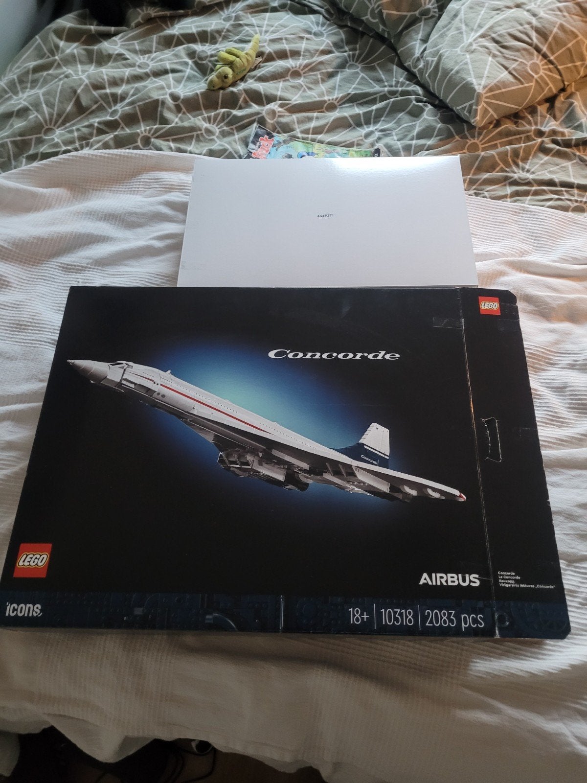 LEGO Concorde set 10318 - Alleen de doos (goede conditie), Ophalen of Verzenden, Zo goed als nieuw