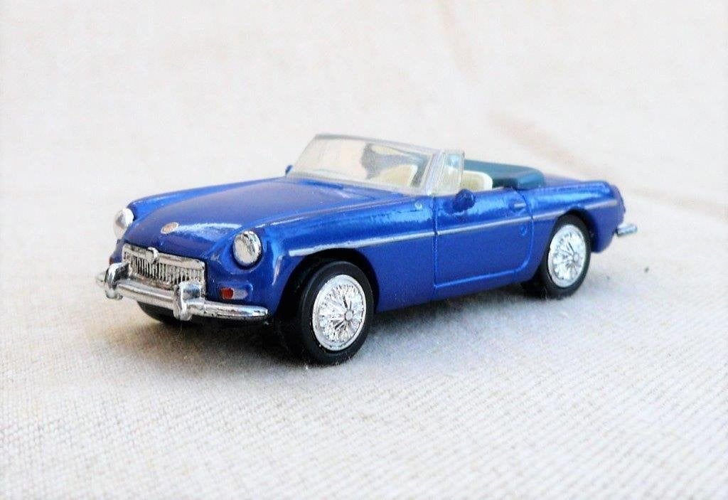 New Ray China MG-B 1/43., Hobby en Vrije tijd, Ophalen of Verzenden, Nieuw, Auto, Overige merken