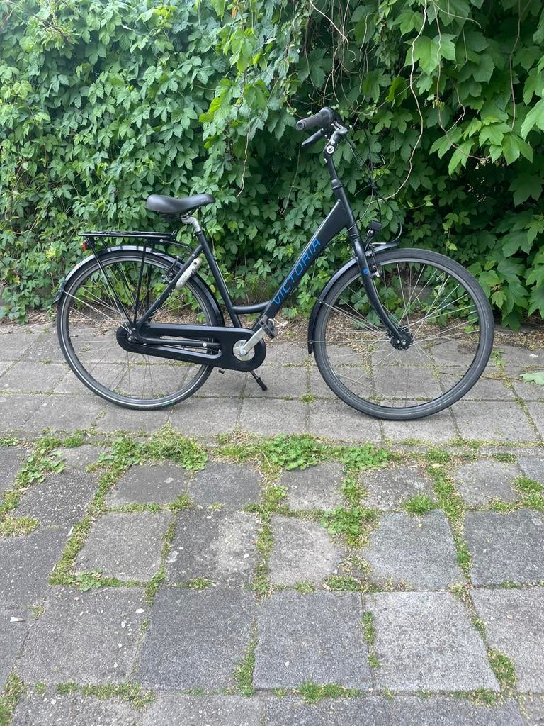 Damesfiets, Fietsen en Brommers, Fietsen | Dames | Damesfietsen, Gebruikt, Versnellingen, 50 tot 53 cm, Trommelrem