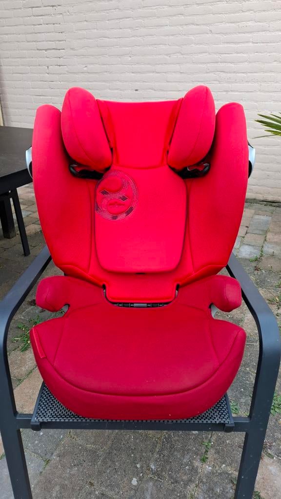 Cybex Solution M-fix autostoel - rood, 15 t/m 36 kg, Zo goed als nieuw, Isofix, Ophalen