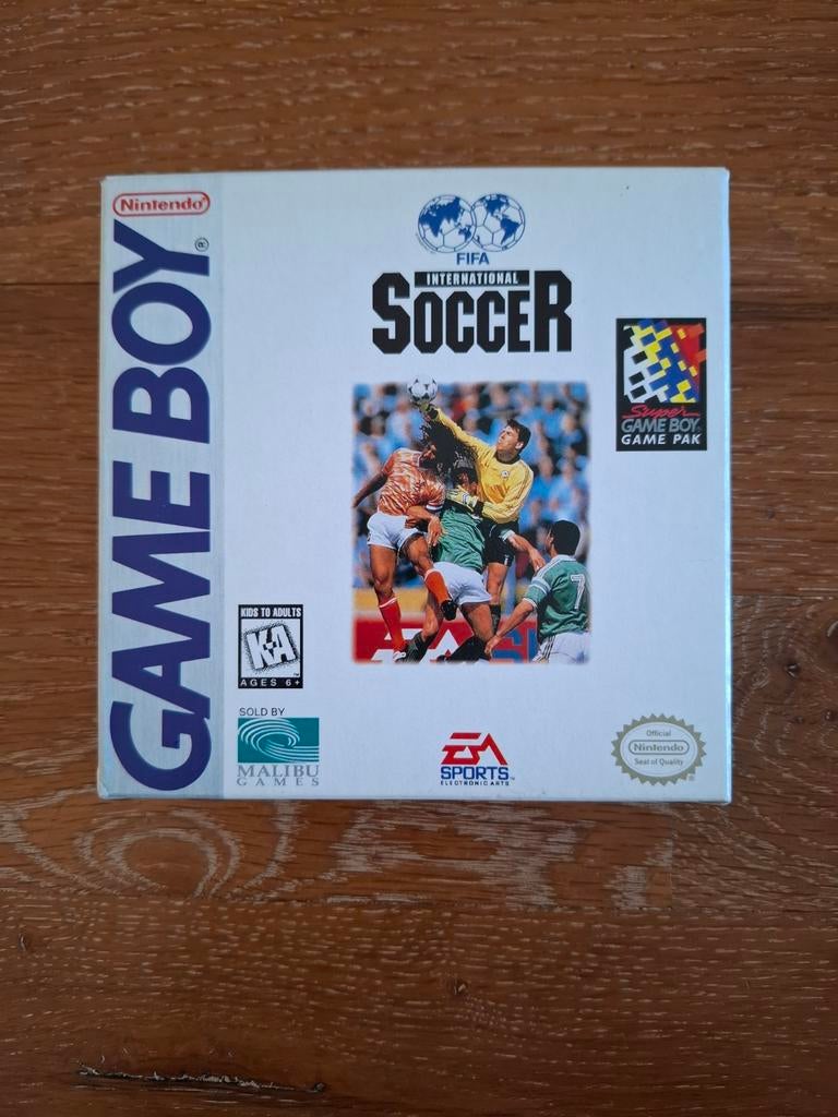 Fifa International Soccer - USA, kompleet, Spelcomputers en Games, Games | Nintendo Game Boy, Gebruikt, Ophalen of Verzenden, Sport
