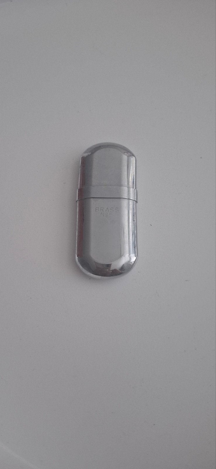 Vintage Benzine Aansteker - Brass, Ophalen of Verzenden, Gebruikt, Aansteker