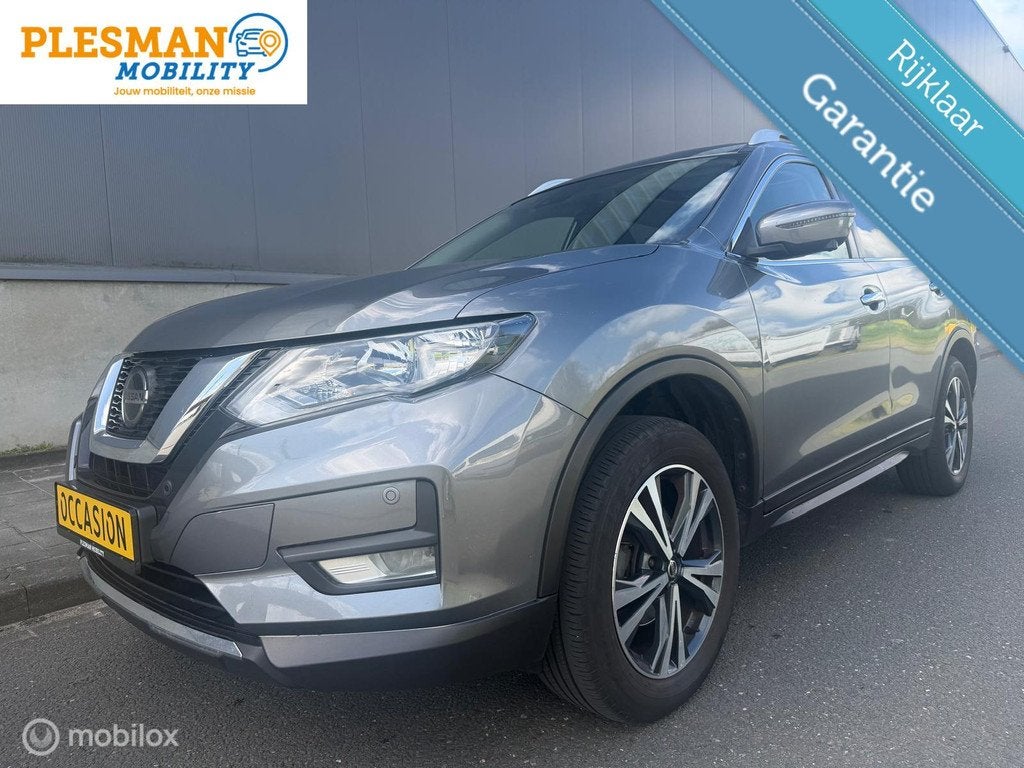Nissan X-Trail,1.3 DIG-T N-Connecta, Open Dak, 6mnd Garantie, Stof, Gebruikt, 4 cilinders, Parkeersensor