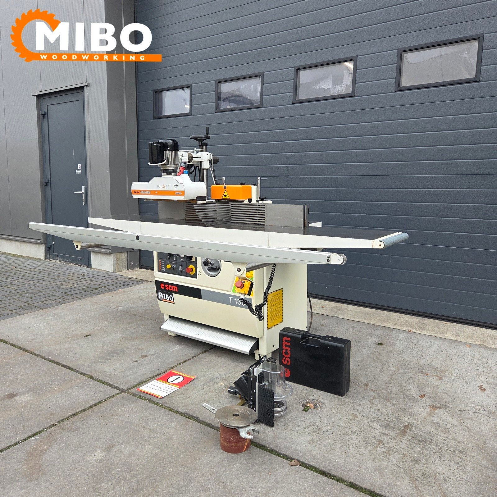 SCM T130 Freesmachine tafelfrees vol opties *** Aigner, Doe-het-zelf en Verbouw, Gereedschap | Freesmachines, Overige soorten