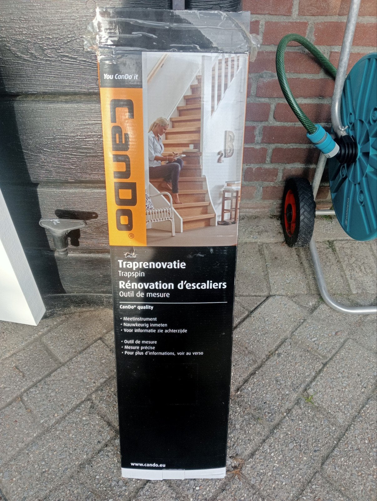 trapspin te koop, Ophalen