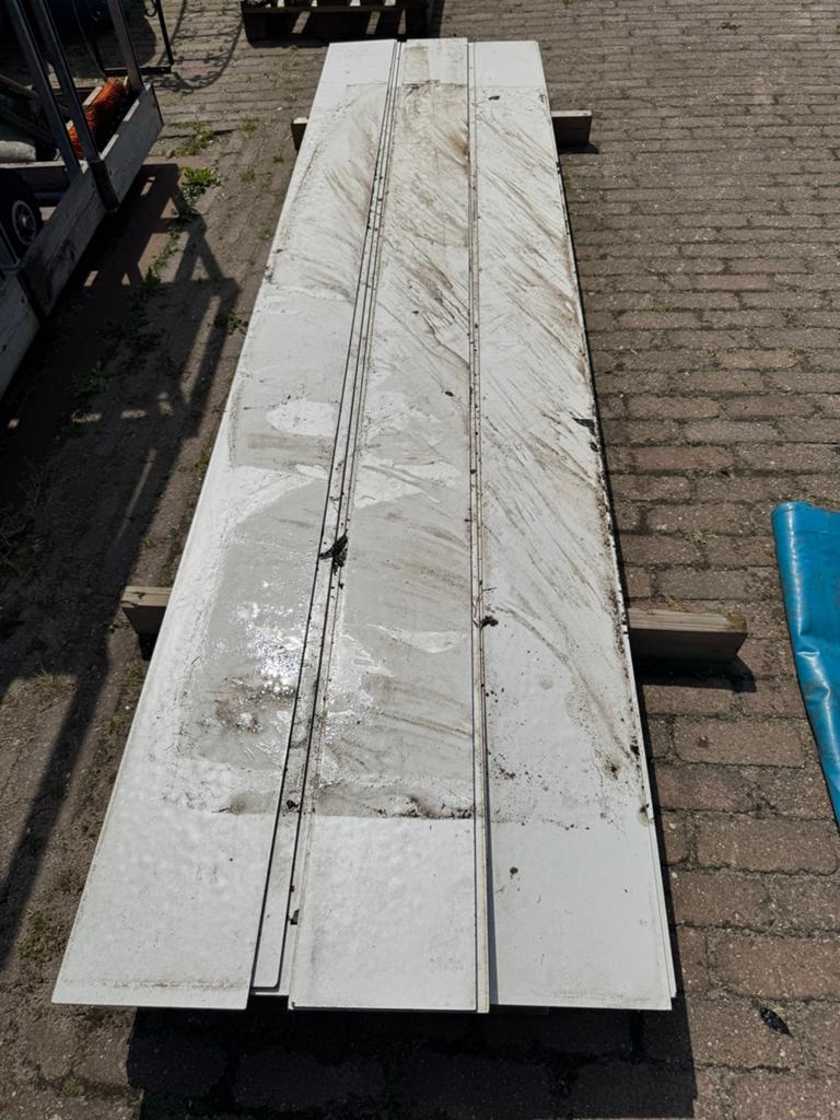 8 Trespa stroken 23 x 305 cm Let op ! Prijs per stuk, Doe-het-zelf en Verbouw, Gebruikt, Minder dan 25 mm, Overige typen, Ophalen of Verzenden