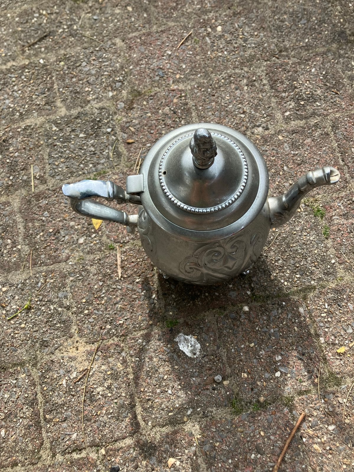 Marrokaanse theepot met sierlijke gravures, Ophalen of Verzenden