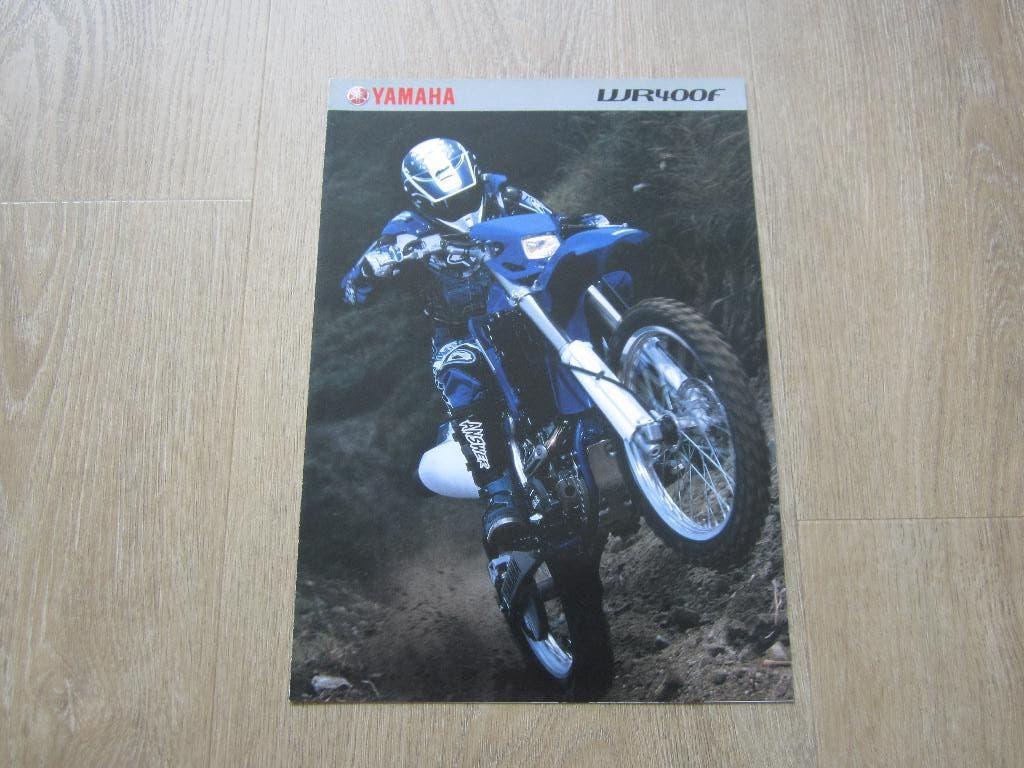 Yamaha WR 400F brochure folder 1999, Motoren, Ophalen of Verzenden, Yamaha