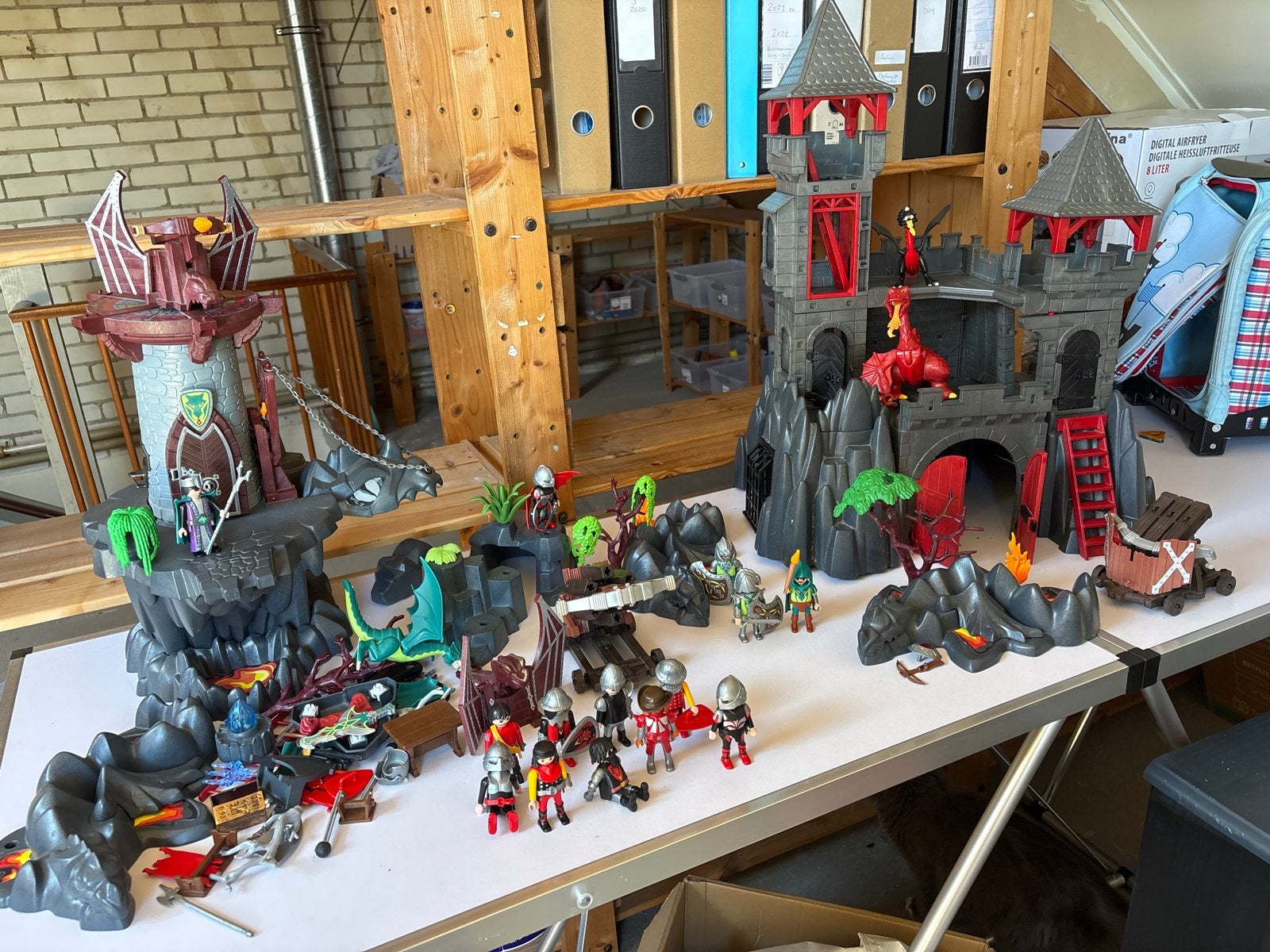 Playmobil Draken en Ridders sets - Grote verzameling, Kinderen en Baby's, Speelgoed | Playmobil, Ophalen, Gebruikt, Losse onderdelen