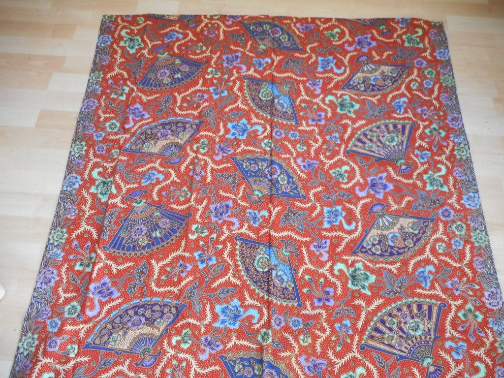 Lap batikstof, Meerkleurig, Ophalen of Verzenden, Zo goed als nieuw, 30 tot 120 cm
