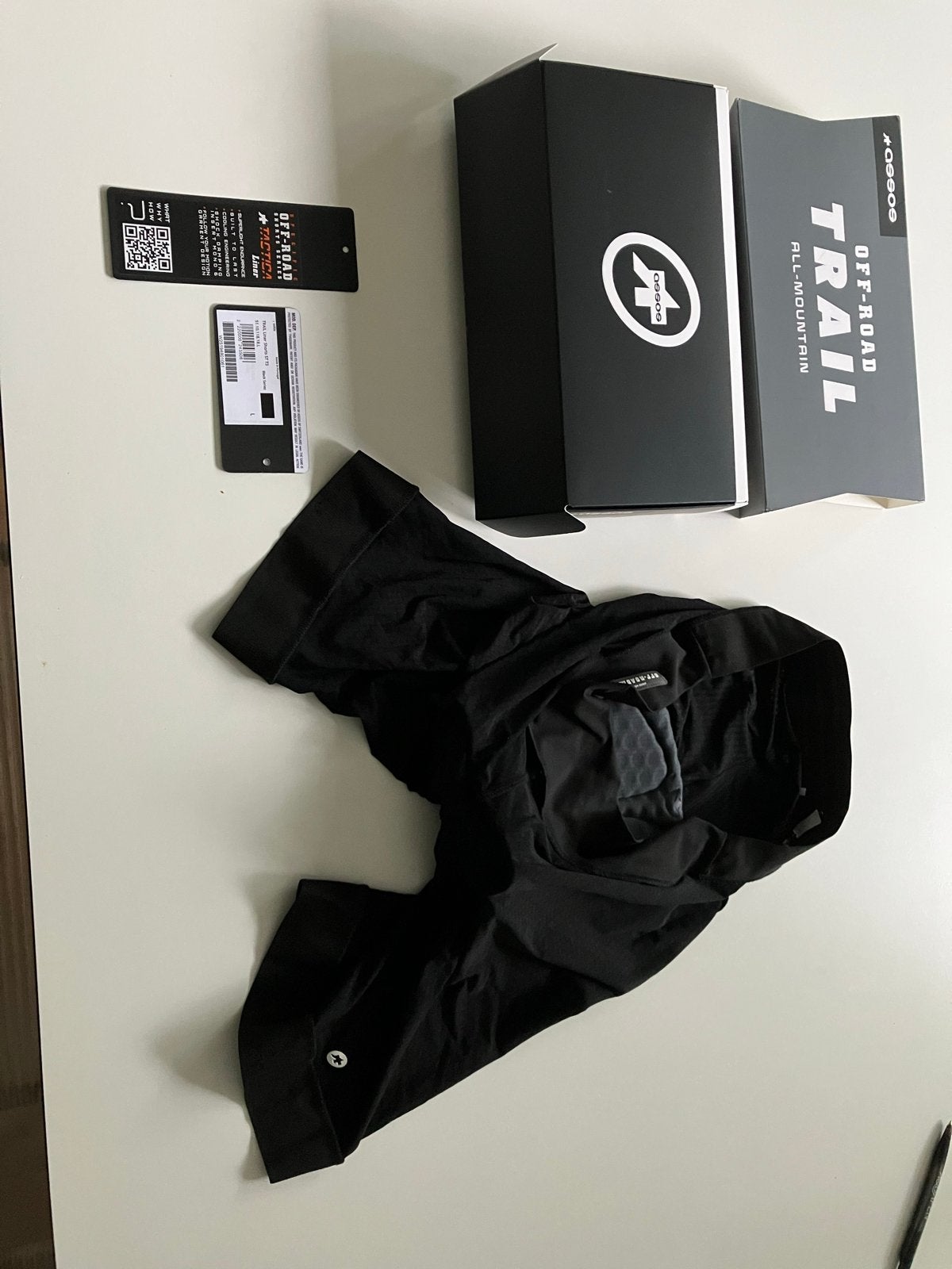 Assos Trail Off-Road All-Mountain Fietsbroek Zwart, Zo goed als nieuw, Heren, XXL, Onderkleding