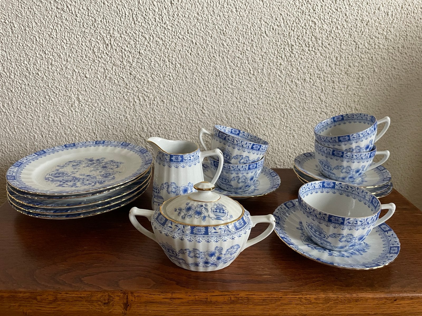 Prachtig Selbmann Weiden Bavaria theeservies, Antiek en Kunst, Antiek | Servies compleet, Ophalen