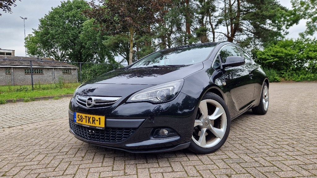 Opel Astra GTC 1.4T 16V 140PK - 2012 Zwart, Auto's, Opel, Particulier, Astra, ABS, Adaptieve lichten, Airbags, Airconditioning